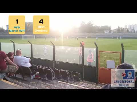 VfB Berlin 1911 gegen BFC Dynamo am Donnerstag 4.9.2025 19 Uhr Anpfiff