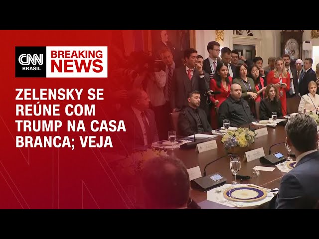 Em reunião com Zelensky, Trump diz que Putin quer encerrar a guerra | CNN 360°