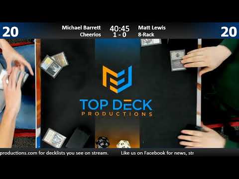 Modern w/ Commentary 4/26/18: Michael Barrett (Cheerios) vs. Matt Lewis (8 Rack)