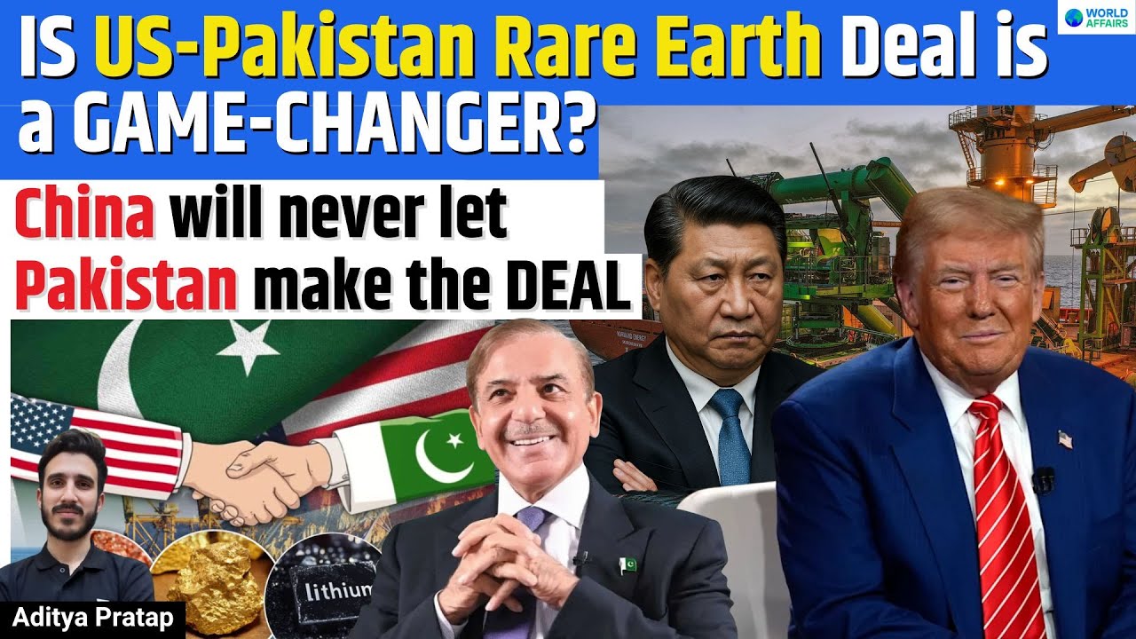 China vs U.S.–Pakistan Rare Earth Deal | $6 Trillion Resource Battle & Baloch Rebellion