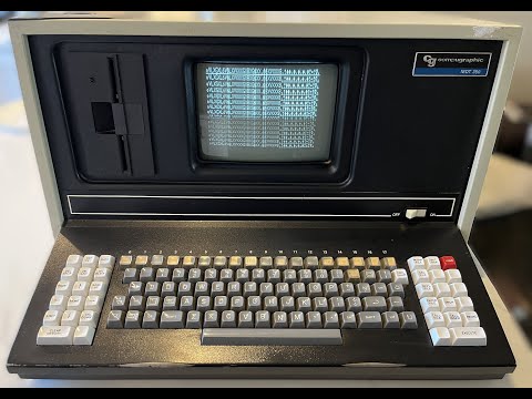 Compugraphic MDT-350: Vintage Typesetting Computer from the 1980s