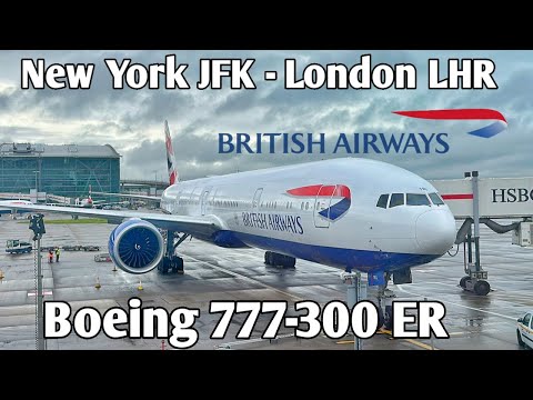 Flight Report | New York JFK 🇺🇸 - London LHR 🇬🇧  | British Airways Boeing 777-300