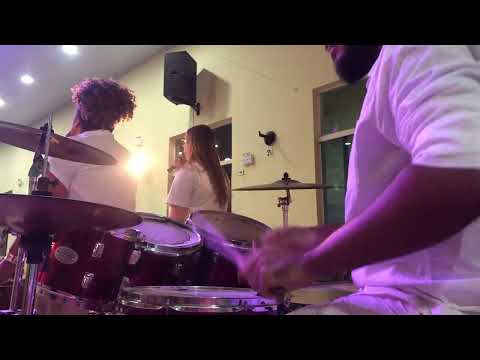 Jesus Cristo mudou meu viver - Drum cover