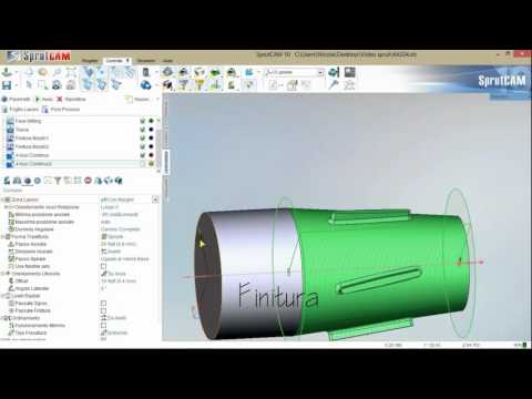 SprutCAM: lavorare col 4° asse?