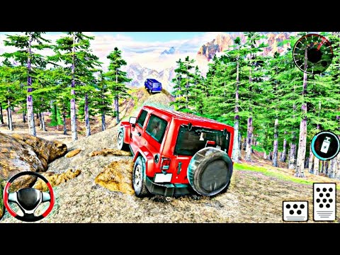 Extreme Jeep Driving Simulator - Offroad SUV4x4 Hummer Hill Drive - Android GamePlay#
