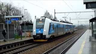 preview picture of video 'České Budějovice severní zastávka - pár vlaků za deset minut [FHD]'