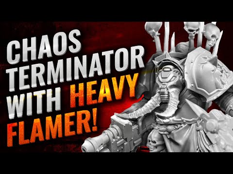 Crafting a Chaos Terminator – Heavy Flamer Build!