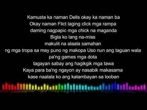 Nakakamiss Lang Kasi(W/Lyrics)Smugglaz, Curse One, Dello and Flict -G