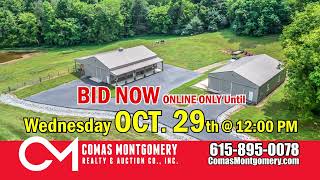 Sunchaser Farm | 130± Acre Luxury Estate Auction in Shelbyville, TN | Ends Oct. 29th, 2025