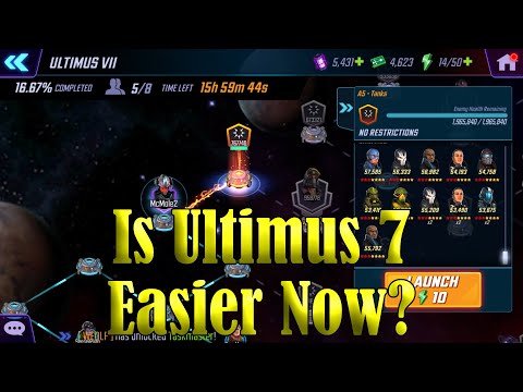How Easy is the New Ultimus 7 Raid? - Marvel Strike Force