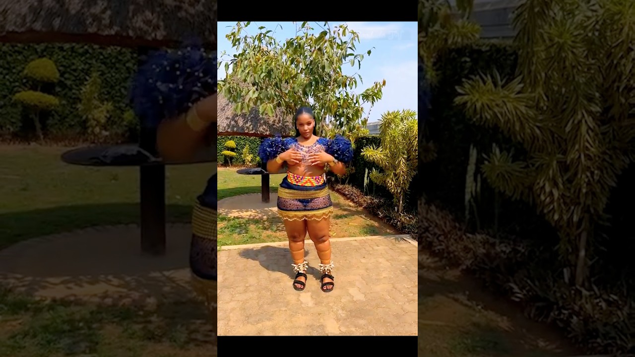 Zulu girl traditional dance 3 #shorts #africa #culture #shuduza #indigenous