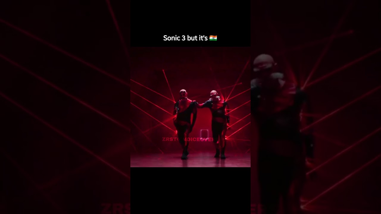 Sonic 3 But It's 🇮🇳 #zrst4voiceovers