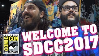 Welcome to SDCC 2017 w/ Steve Zaragoza & Mike Falzone!