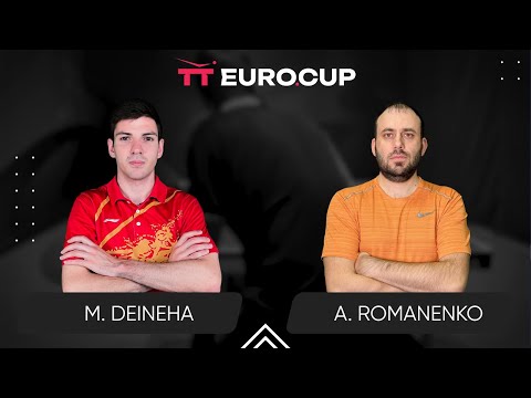 09:15 Maksym Deineha - Andrii Romanenko 23.02.2025 TT Euro.Cup Ukraine Master. TABLE 3