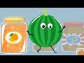 Котёнок Котэ - Ням-Ням Вкуснятина Пикабу - Песенки мультики для детей малышей про овощи и фрукты
