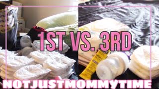 1ST PREGNANCY VS. 3RD PREGNANCY // FUNNY PREGNANCY VIDEO