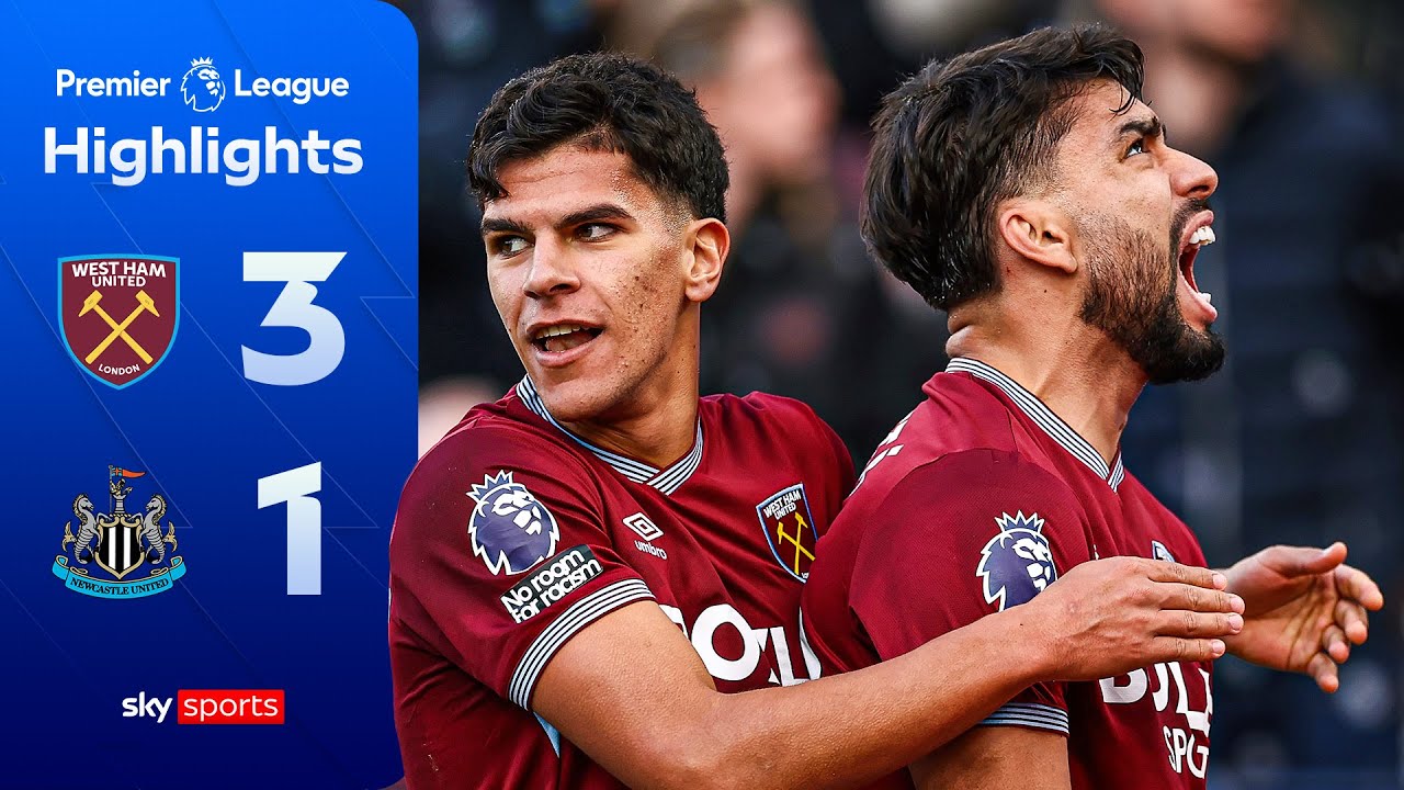 Hammers earn first win under Nuno! 🔥 | West Ham 3-1 Newcastle | Premier League Highlights