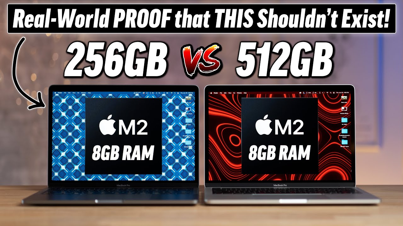 Does 512GB SSD FIX the M2 MacBook Pro TRUTH about #SSDGate