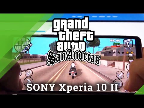 Test of GTA San Andreas on SONY Xperia 10 II – FPS/Drops/Crashes Checkup