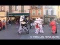 Montage vidéo de la danse du lion au centre ville!