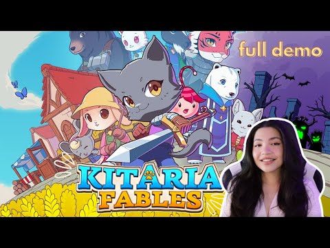 ⚔️ DELIGHTFULLY CUTE FARMING RPG | Kitaria Fables Gameplay | Full Demo | Kat Plays