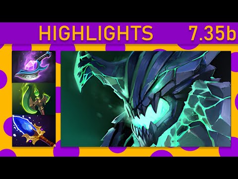 ⭐Outworld Destroyer 15+ Kills! Mid Highlights 7.35b - Dota 2 Top MMR