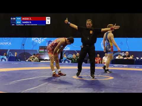 FS 65KG Qualification | Zoltan Mizsei (Hun) Vs Daniel Sandu (Rou) | U23 World Championship 2025