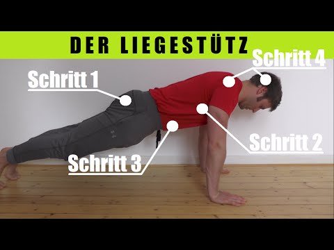 Push-ups correct execution – learning for beginners