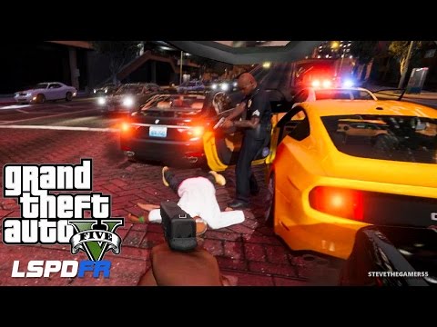 GTA 5 LSPDFR EPiSODE 101 - LET'S BE COPS - CITY PATROL (GTA 5 PC POLICE MODS) ANKER GIVEAWAY