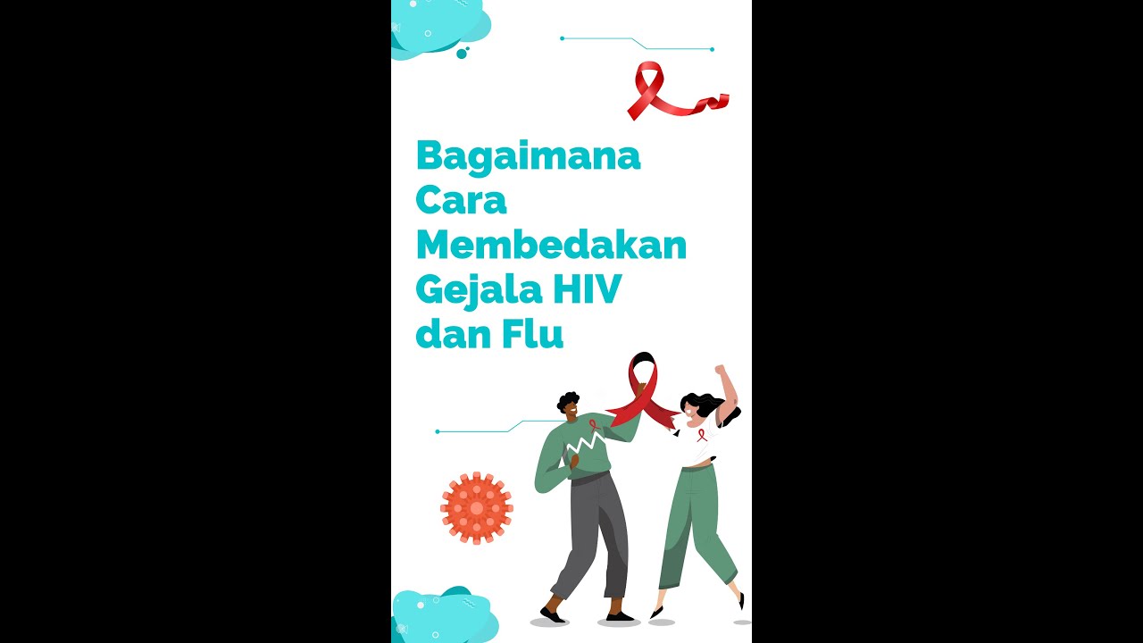 So Similar, How Can You Differentiate Early Symptoms of #HIV and the Flu? #shorts