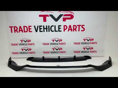 Fits BMW X5 G05 2019- Front Lip Splitter Spoiler Gloss Black video