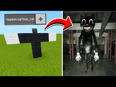 Glowific - How To Summon Cartoon Cat in Minecraft PE!