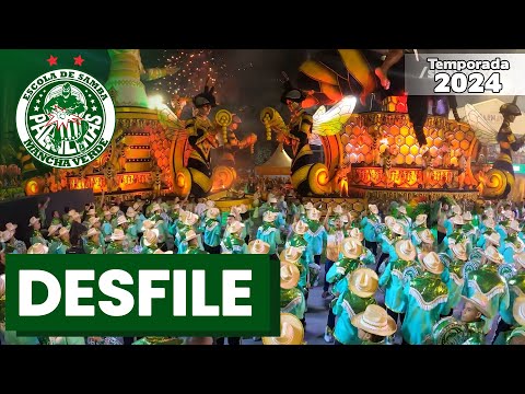 Mancha Verde 2024 | Desfile | Samba ao vivo - #DesfileLIGASP24