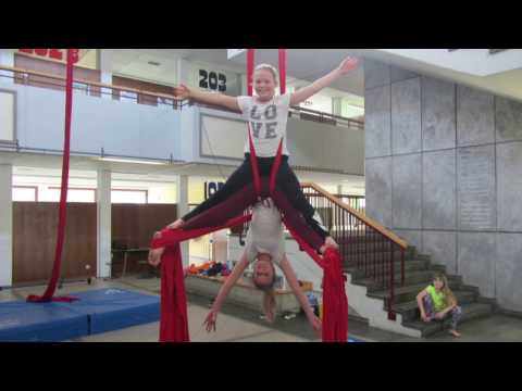 Training des Zirkus Zebrasco (Februar 2017)