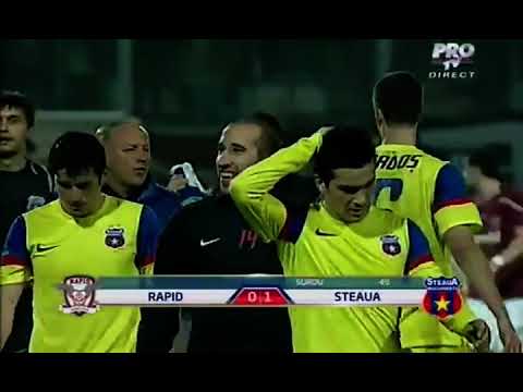 Sferturi Cupa Romaniei 2010-2011 Rapid Bucuresti - Steaua Bucuresti 0-1 Repriza secunda 2