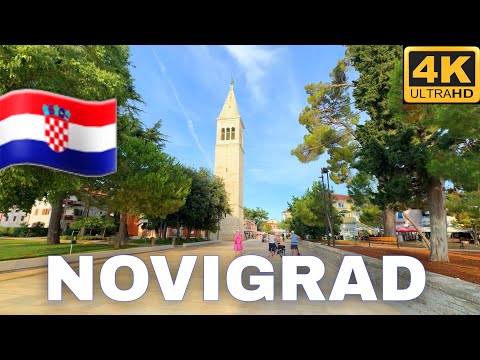 Novigrad Croatia, Urlaub in Novigrad Kroatien 4K UHD