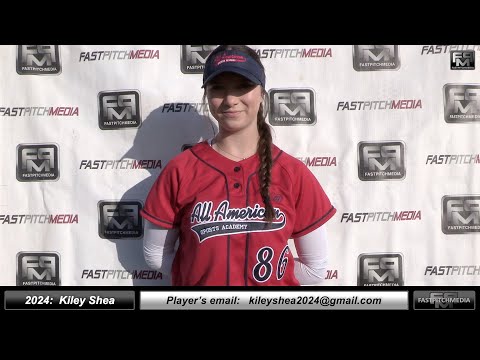2024 Kiley Shea Athletic Pitcher and First Base Softball Skills Video
