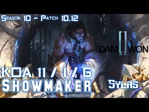 DWG Showmaker SYLAS vs EKKO Mid - Patch 10.12 KR Ranked