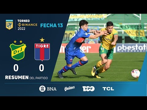 #TorneoBinance | Fecha 13 | resumen de Defensa y Justicia - Tigre