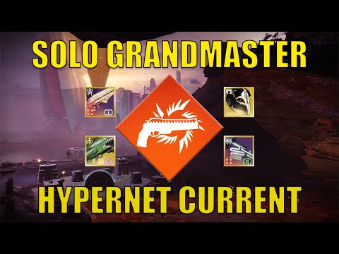 Solo Hypernet Current Grandmaster Nightfall (Platinum, 22:25) Solar Hunter [Destiny 2]