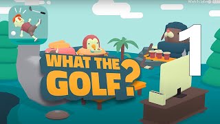 What The Golf? Gameplay - (iOS Apple Arcade Gameplay)