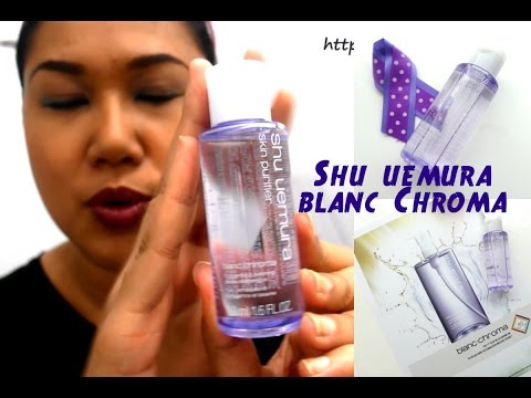 Shu Uemura Blanc Chroma Cleansing Oil - First Impressions! | Fifiliciousify