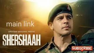 How to download shershah full movie free in hindi /download link /Sidharth Malhotra/2021