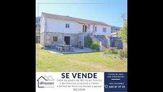 🔴 RESERVADA | CASA RUSTICA TOMIÑO