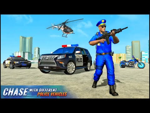 Police bike shooting game ** US Police Prado Cop Duty City War * Police Car Games * android gameplay