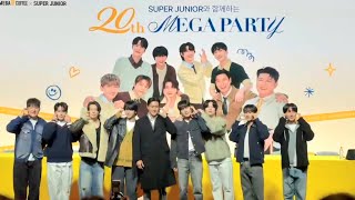 Download lagu 260121 SUPER JUNIOR Fansign Event With Mega Coffee Today ♡ mp3