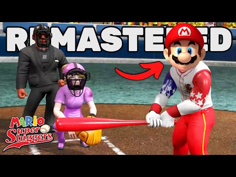 Mario Super Sluggers but it's REMASTERED???