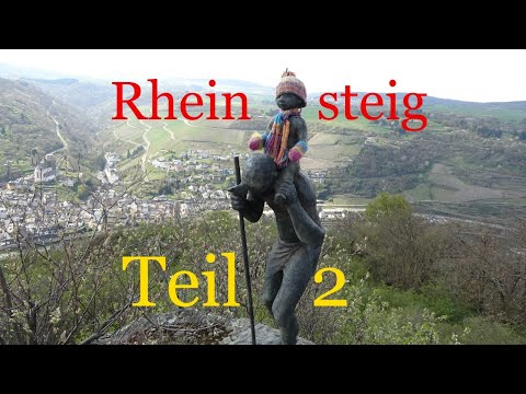 Teil 2 Rheinsteig von St. Goarshausen–Kaub und mit dem Packraft zurück