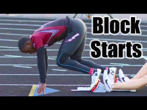 How to Use Starting Blocks | Become a Better Sprinter