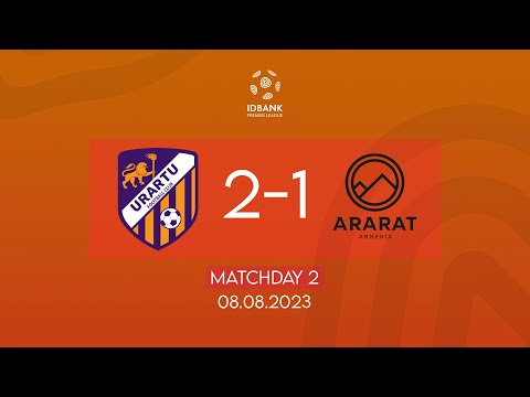 IDBank Premier League. Matchday 2. FC Urartu - FC Ararat Armenia (07.08.2023)